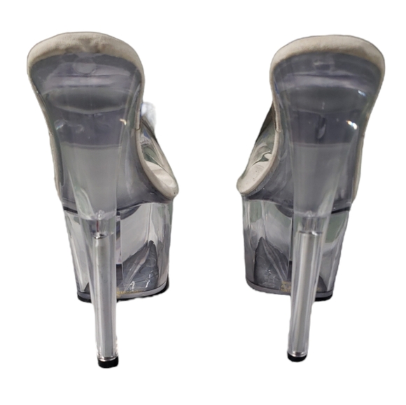 Pleaser Clear Dancer Platform Heel Size 6 - Picture 9 of 9